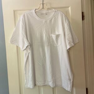 NEW American Giant Women’s Short Sleeve Tee T-shirt White Size 2XL XXL NWOT
